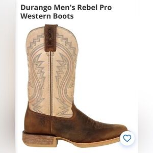 Men's Durango Rebel Pro Western Boots size 10M